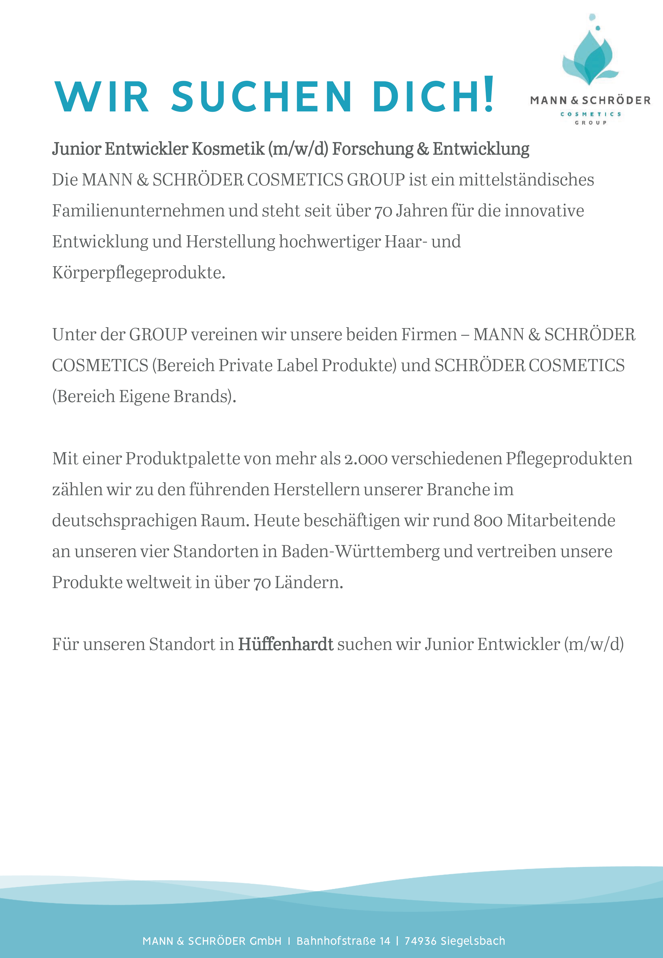 Junior Entwickler Stellenanzeige Schulaushang-1