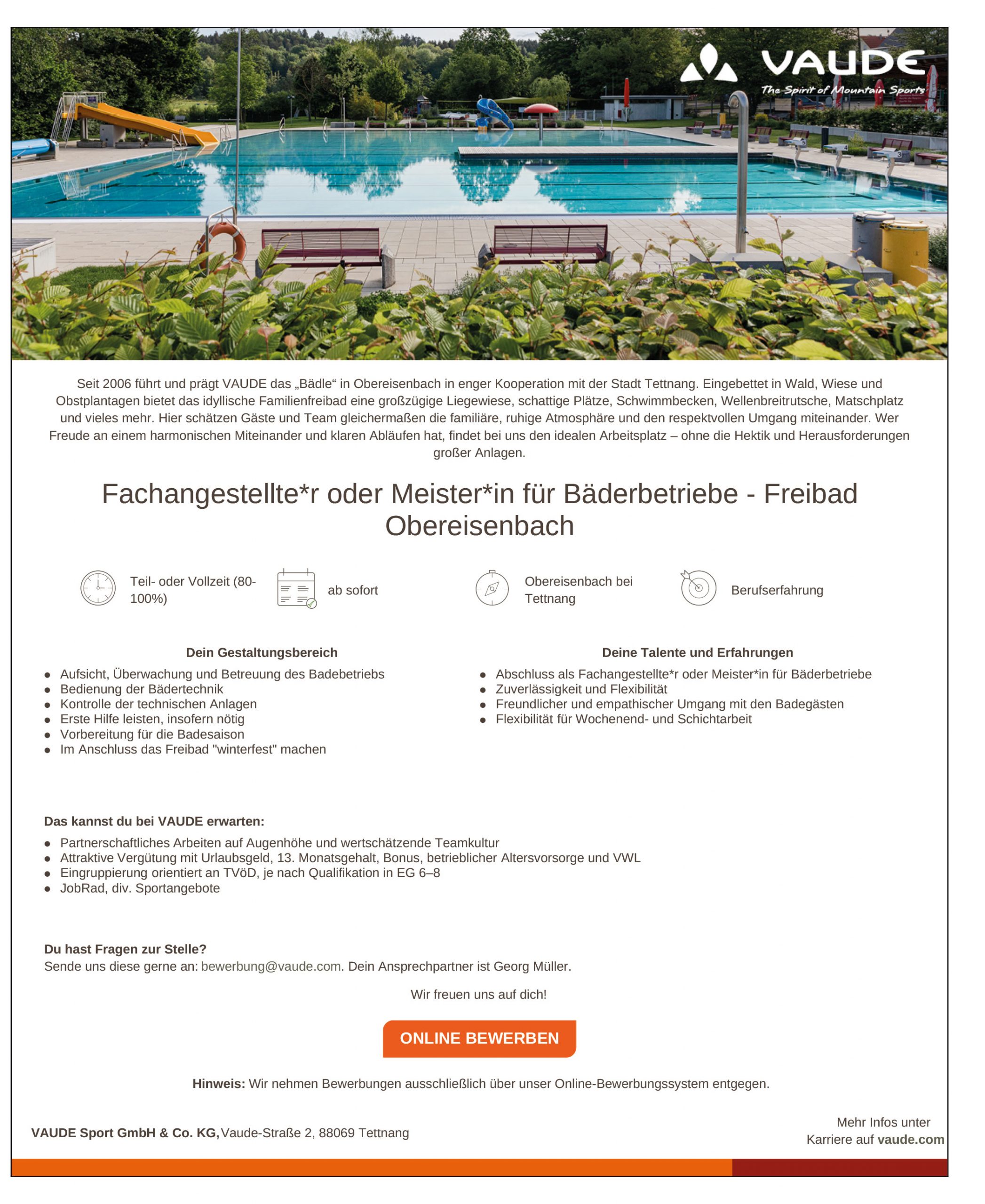 Stellenausschreibung